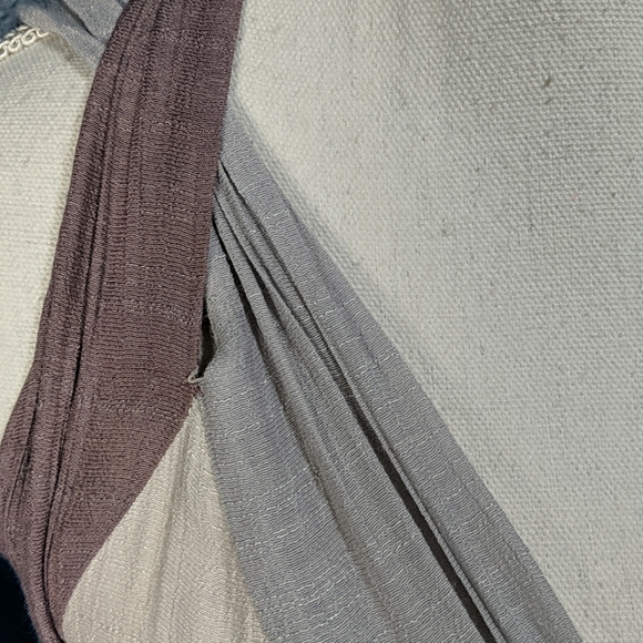 Altar'd State Gray Purple Halter Maxi Dress Small - Picture 6 of 10